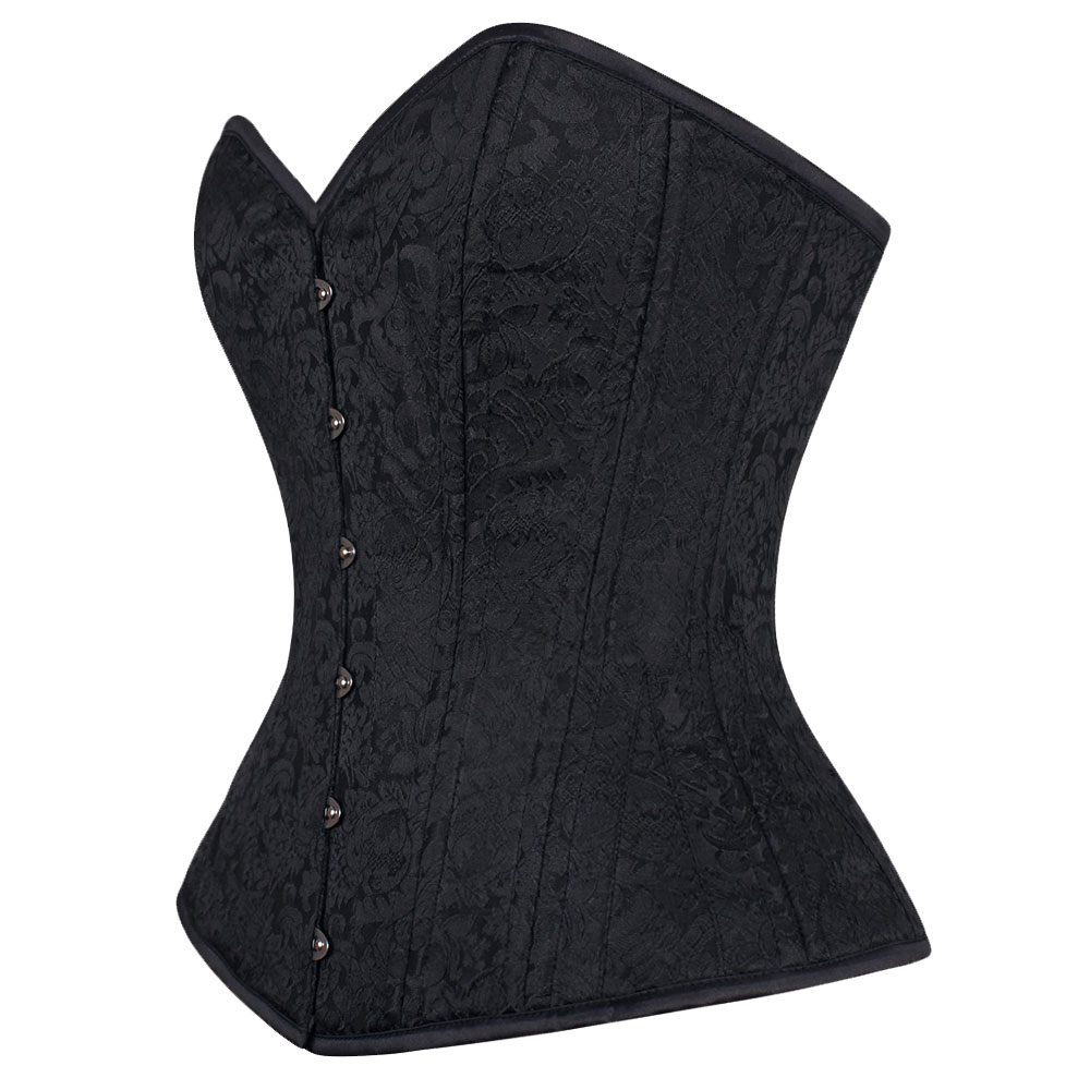 Attitude Corsets - Daléonë Vollbrust Korsett - Schwarz